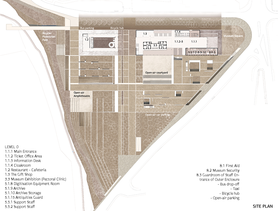 New Cyprus Mueum entry, competition, competition entry, New Cyprus Museum, shortlisted, Nicosia