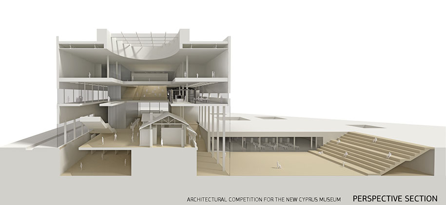 New Cyprus Mueum entry, competition, competition entry, New Cyprus Museum, shortlisted, Nicosia