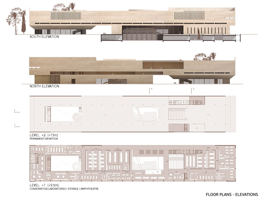 New Cyprus Mueum entry, competition, competition entry, New Cyprus Museum, shortlisted, Nicosia