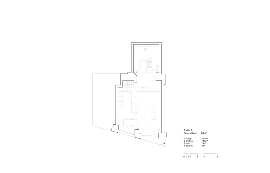 Z22, house, F88, warehouse, reconstruction, concrete, Zurich, residential, atelier, apartment, contemporary, Gus Wüstemann Architects