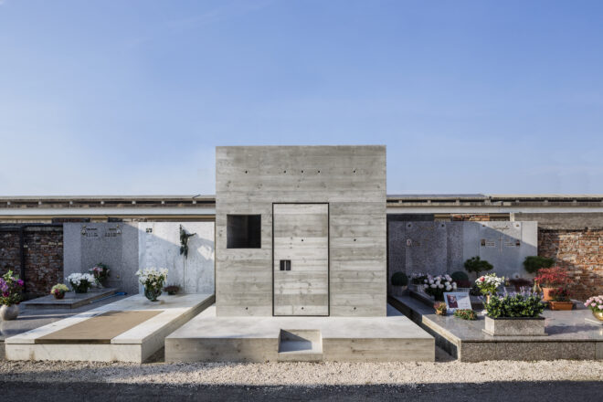 Archisearch - Alberto Campo Baeza created a concrete cube tomb full of light in Venice