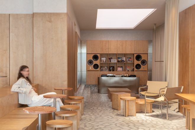 Archisearch - Ukyo X by Maria Schunn brings the listening bar from Tokyo and London to Romania