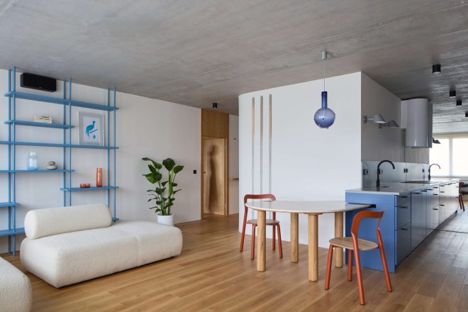 Archisearch - Interiors We Love: Iva Hajkova Studio turns a Prague apartment into a home that feels like life at sea