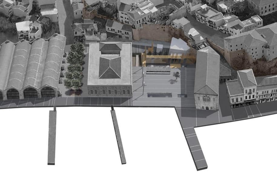 Proposal, Redevelopment, Katehaki Square, Chania, Crete, Prize, A-G Architects