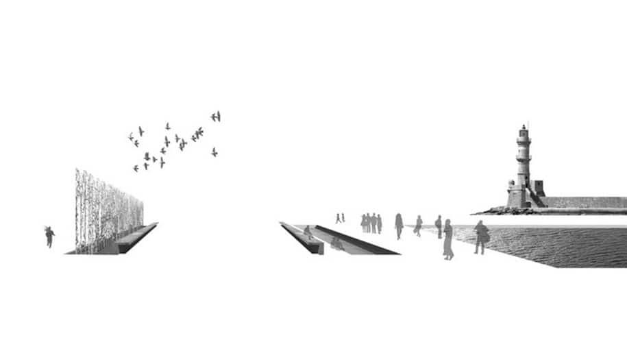 Archisearch Proposal for the Redevelopment of Katehaki Square in Chania, Crete (3rd Prize) / A-G Architects