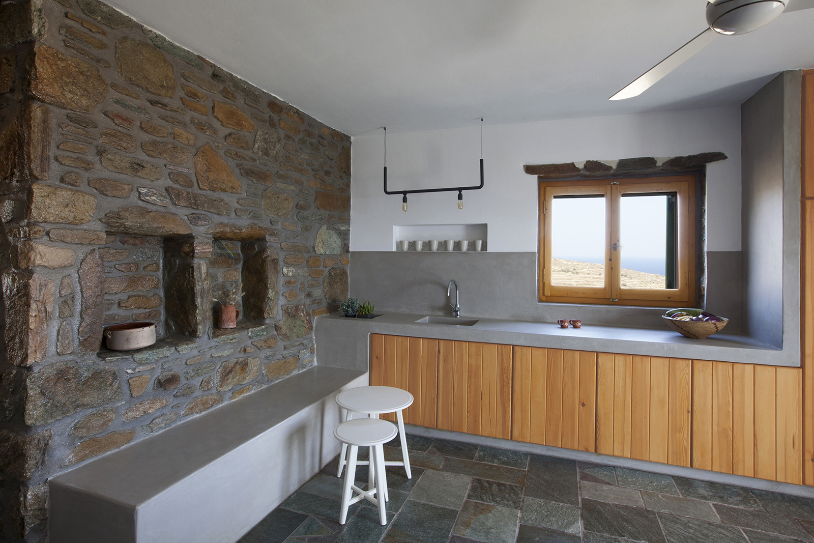 Archisearch KELI summer house in Kythnos island, Cyclades, Greece | Polisgram Architects