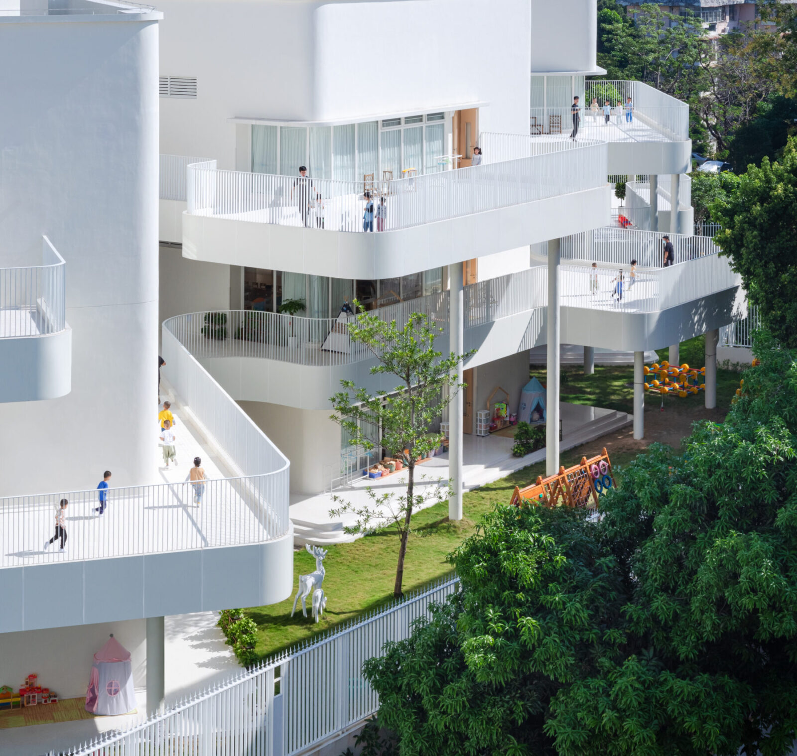 Archisearch Kindergarten of Museum Forest - Shenzhen, China | by Yunchao Xu / Atelier Apeiron