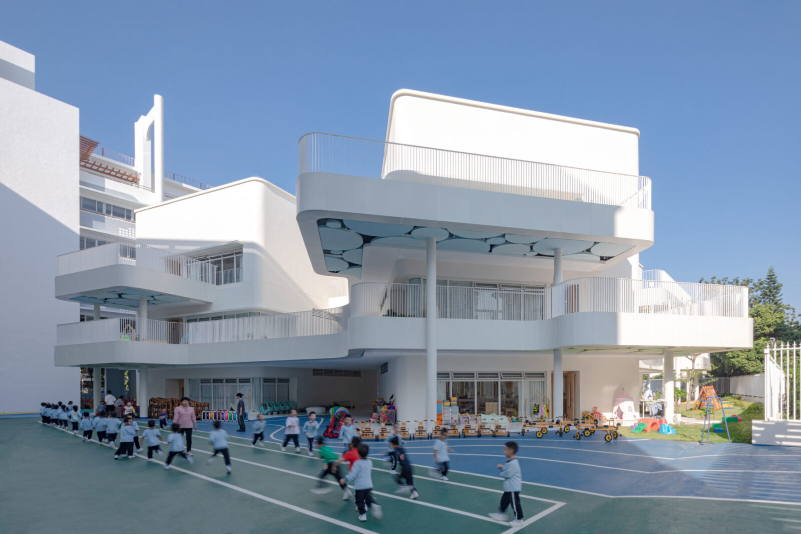 Archisearch Kindergarten of Museum Forest - Shenzhen, China | by Yunchao Xu / Atelier Apeiron