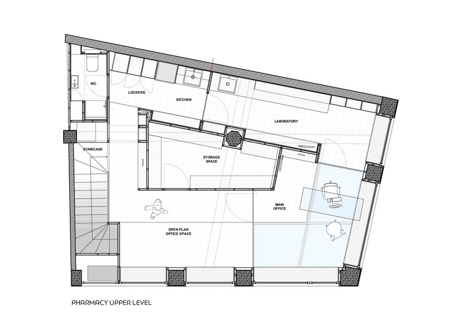 Archisearch Kipseli Architects redefine the boundaries between the present and past in BEQUEST pharmacy in Chania