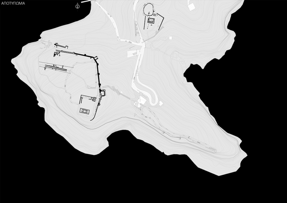 Archisearch Endless linearity: stitching monuments and landscape in Cape Sounio | Diploma thesis by Konstantina Kousari