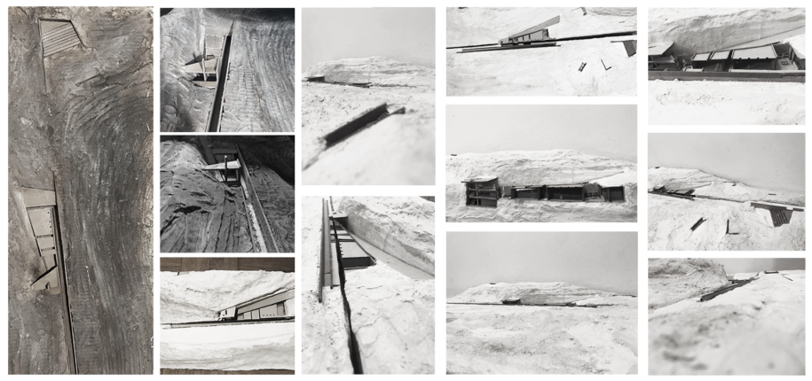 Archisearch Endless linearity: stitching monuments and landscape in Cape Sounio | Diploma thesis by Konstantina Kousari