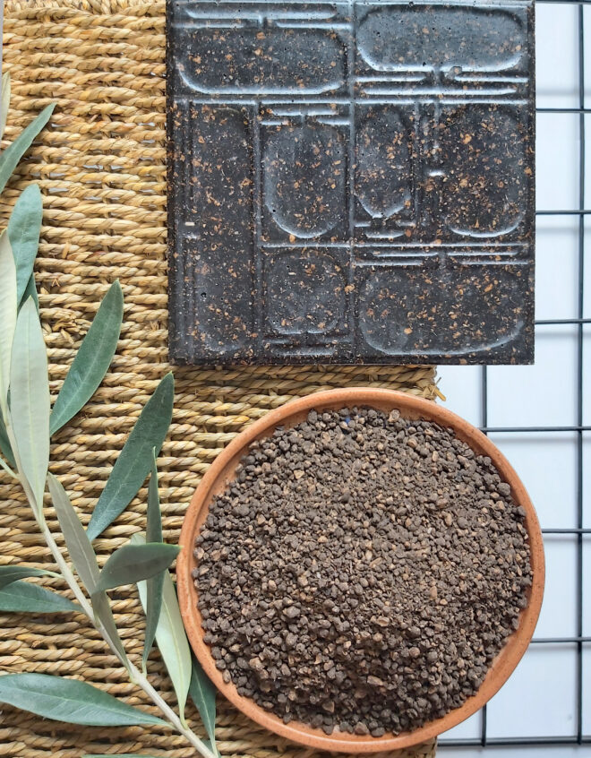 Archisearch - Koukoutsi Eco Material: το στούντιο Koukos De Lab συμμετέχει στη London Design Biennale με ένα νέο, οικολογικό υλικό με βασική πρώτη ύλη το κουκούτσι της ελιάς