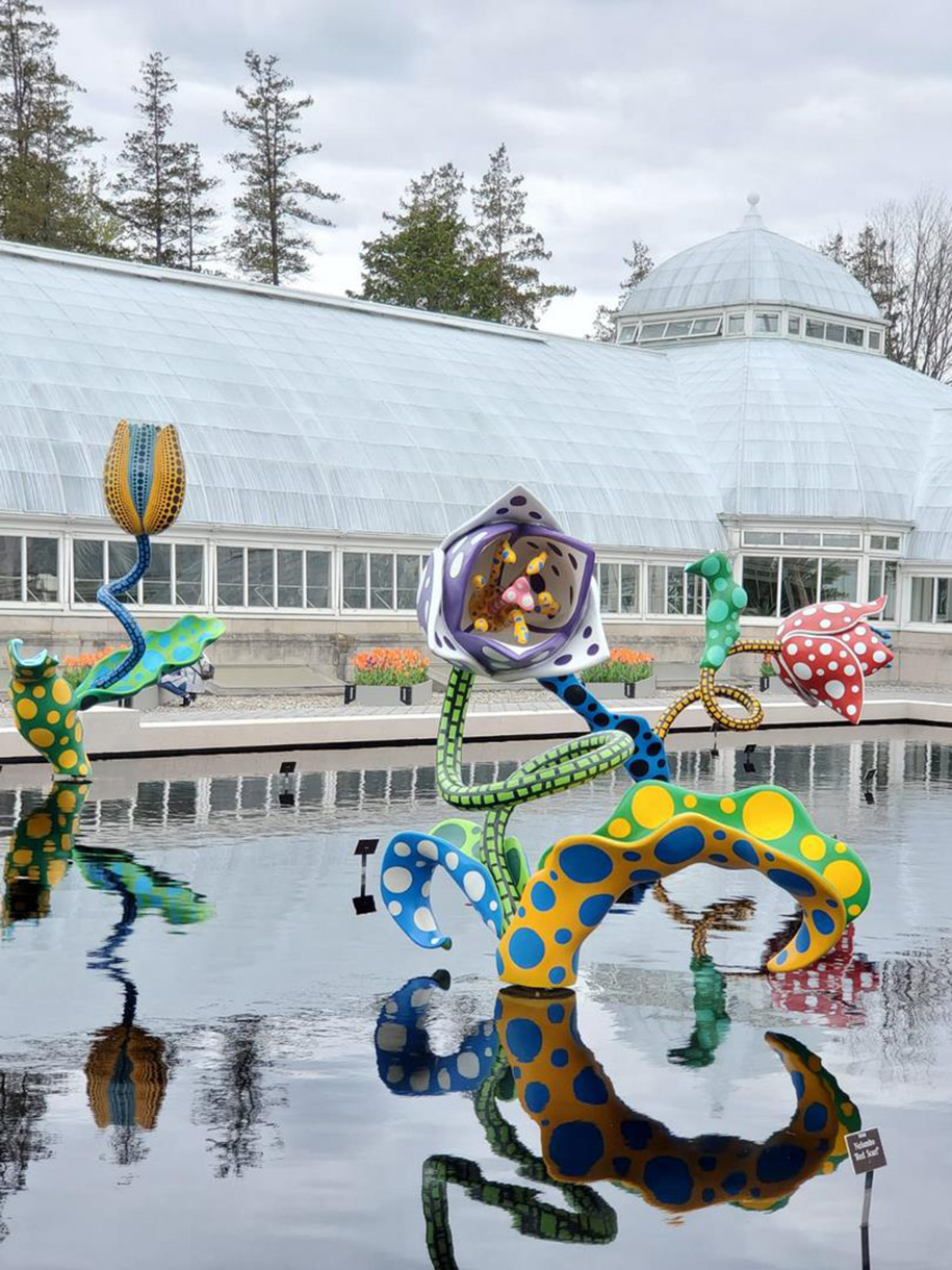 Archisearch KUSAMA_Cosmic Nature: Experience Yayoi Kusama's profound connection with New York Botanic Garden