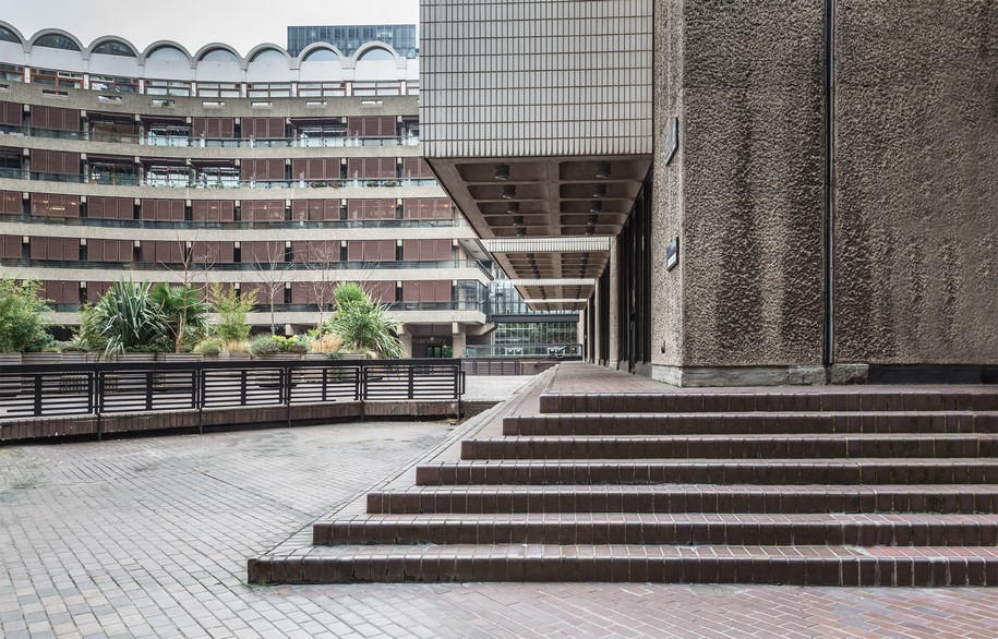 barbican, barbican center, photography, architecture, concrete, brutalism, london, uk, england, 20th century, image, estate