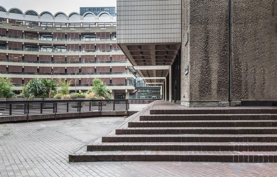 Archisearch Maria Irene Moschona Records the Untamed Charm of Barbican Center, London