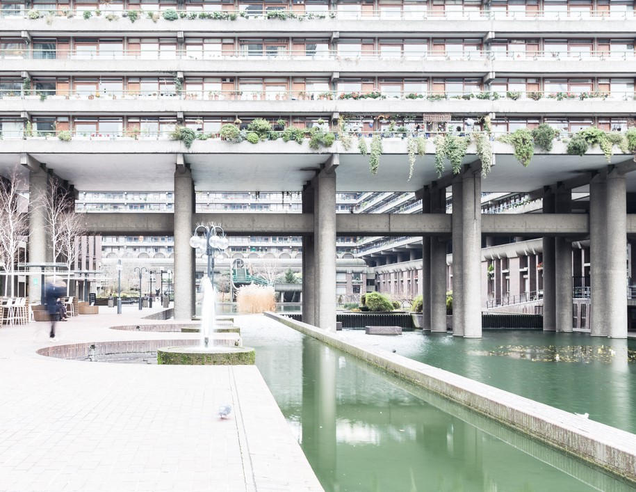 Archisearch Maria Irene Moschona Records the Untamed Charm of Barbican Center, London