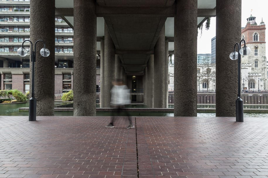 Archisearch Maria Irene Moschona Records the Untamed Charm of Barbican Center, London