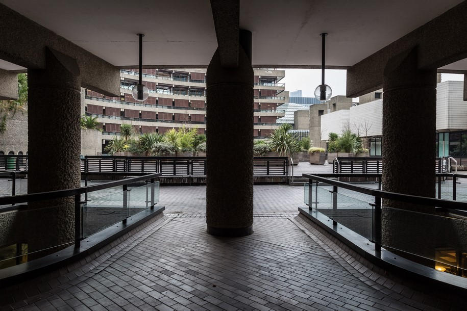 Archisearch Maria Irene Moschona Records the Untamed Charm of Barbican Center, London