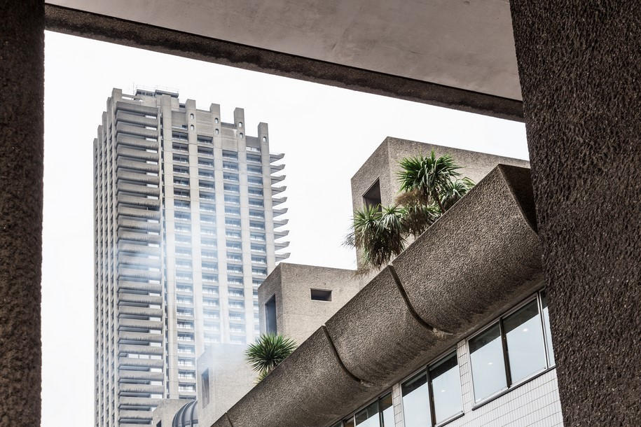 Archisearch Maria Irene Moschona Records the Untamed Charm of Barbican Center, London