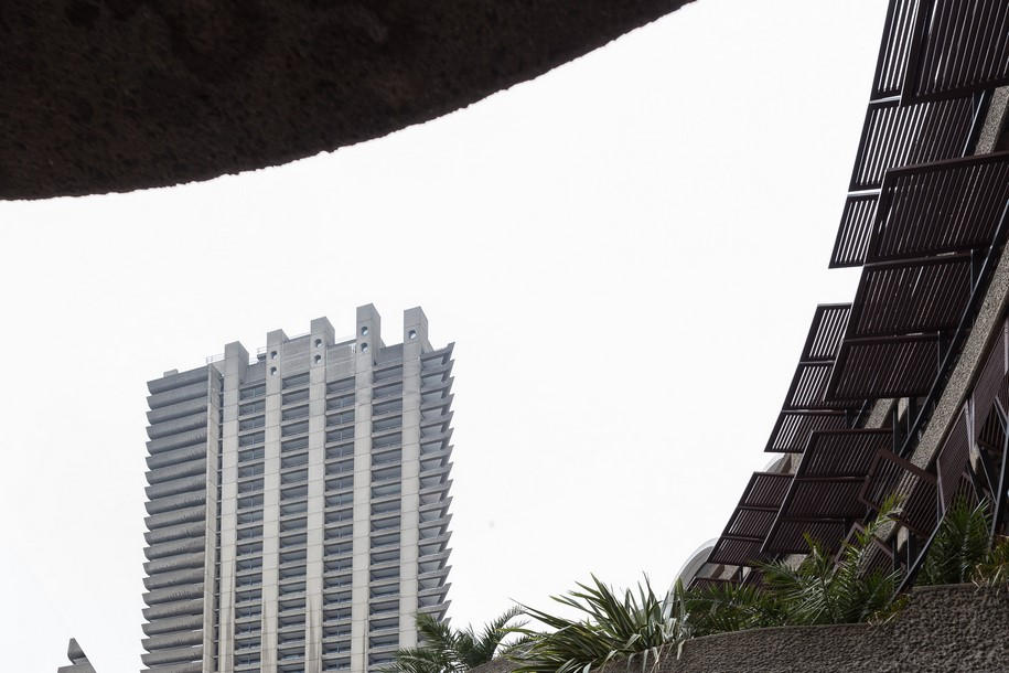 barbican, barbican center, photography, architecture, concrete, brutalism, london, uk, england, 20th century, image, estate