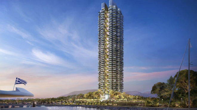Archisearch Marina Tower: the first green high-rise building in Greece revealed - Ellinikon | Foster + Partners