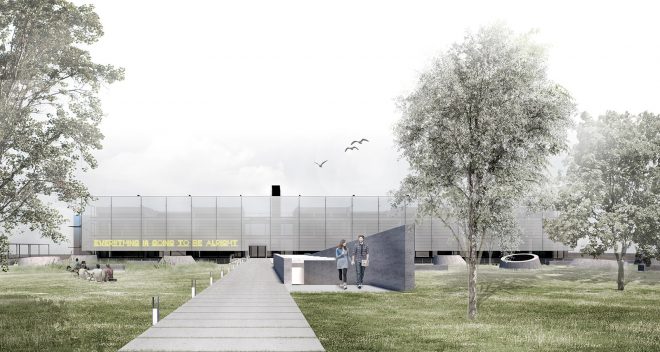 Archisearch - MAS Architects win 3rd Prize in the competition for the New Complex for the School of Fine Arts in Florina
