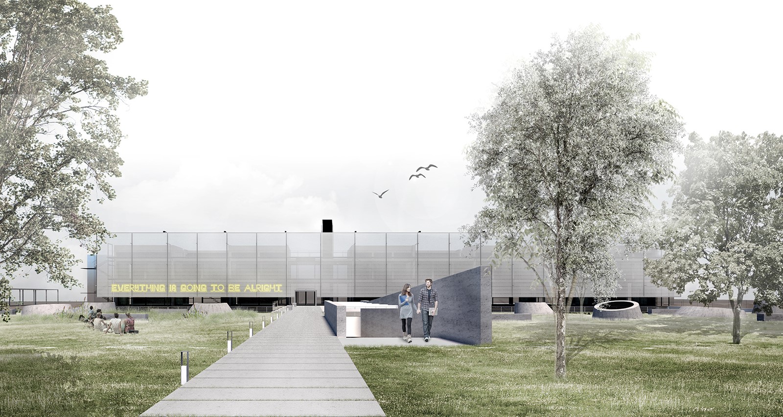 Archisearch MAS Architects win 3rd Prize in the competition for the New Complex for the School of Fine Arts in Florina