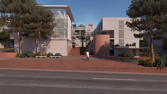 Archisearch - Micromega receives honorable mention for the “Complex of Facilities for Common Interest” competition in Thessaloniki