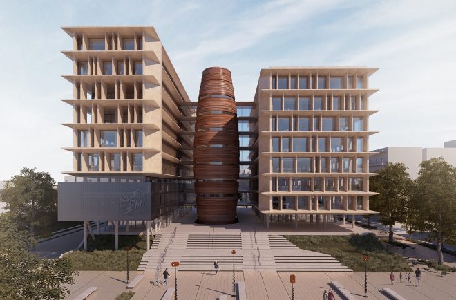 Archisearch - Micromega Architects Win 1st Prize for the new Headquarters of the P.P.C.