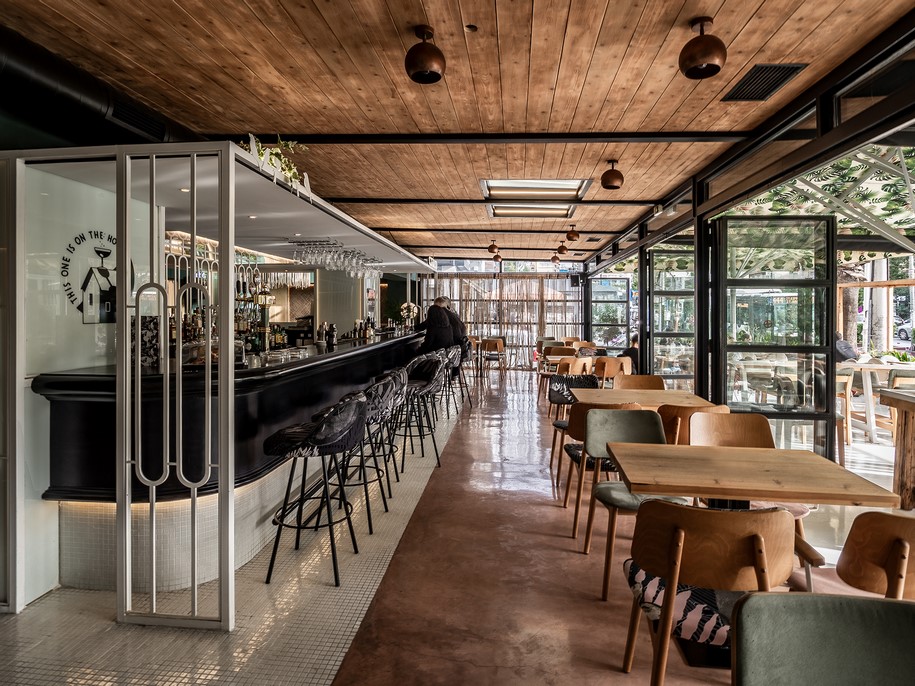 milk bar, cafe, kipseli architects, κυψέλη αρχιτεκτονικής, 2018, Γαλάτσι, Αττική