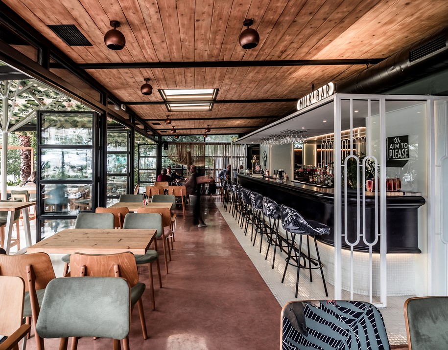 milk bar, cafe, kipseli architects, κυψέλη αρχιτεκτονικής, 2018, Γαλάτσι, Αττική