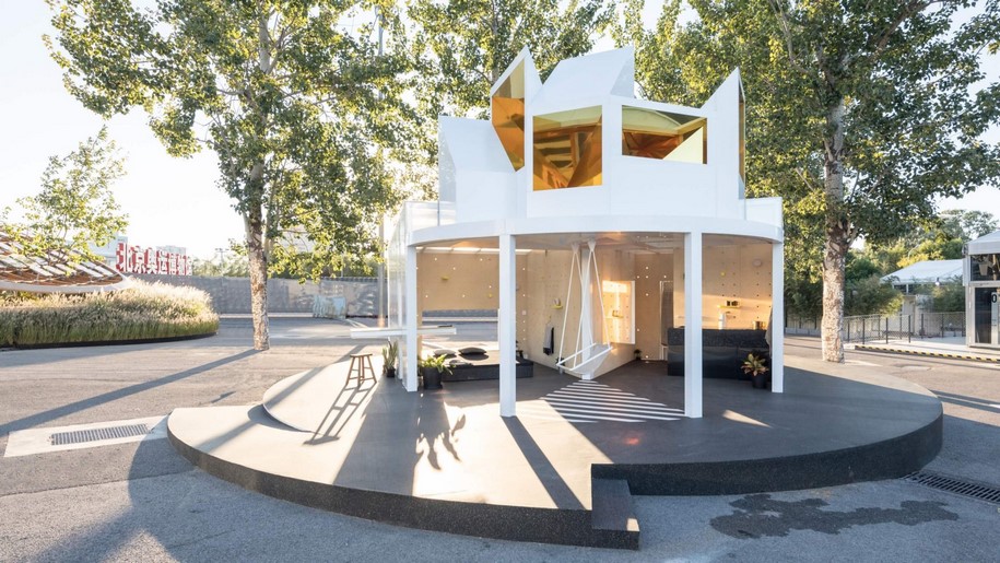 Archisearch THE GLOBAL VILLAGE: the MINI LIVING urban cabin tour