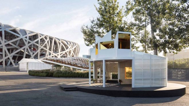 Archisearch - THE GLOBAL VILLAGE: the MINI LIVING urban cabin tour