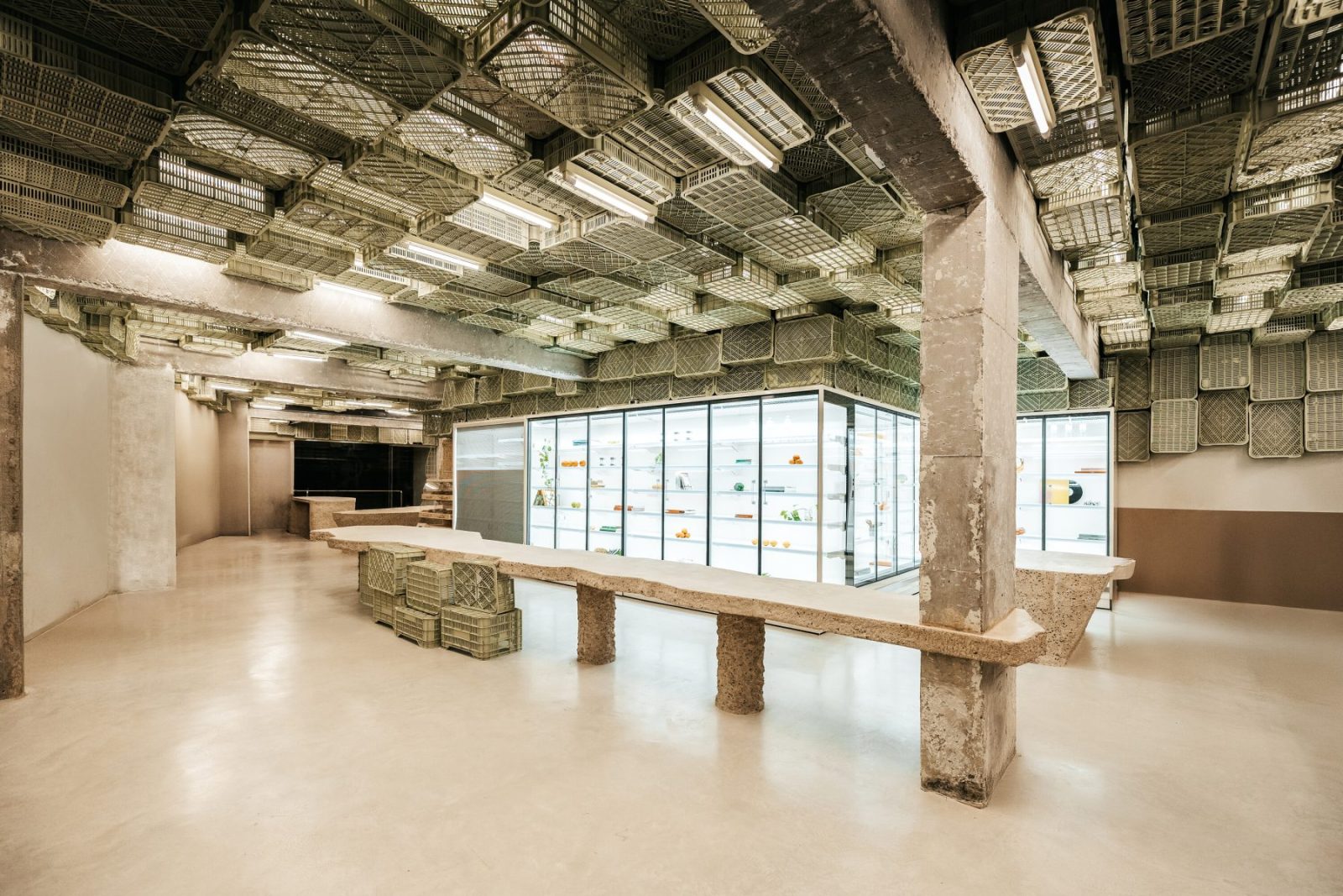 Archisearch Minimal Studio’s Plastic Box reinvents the supermarket through brutalism in Majorca, Spain