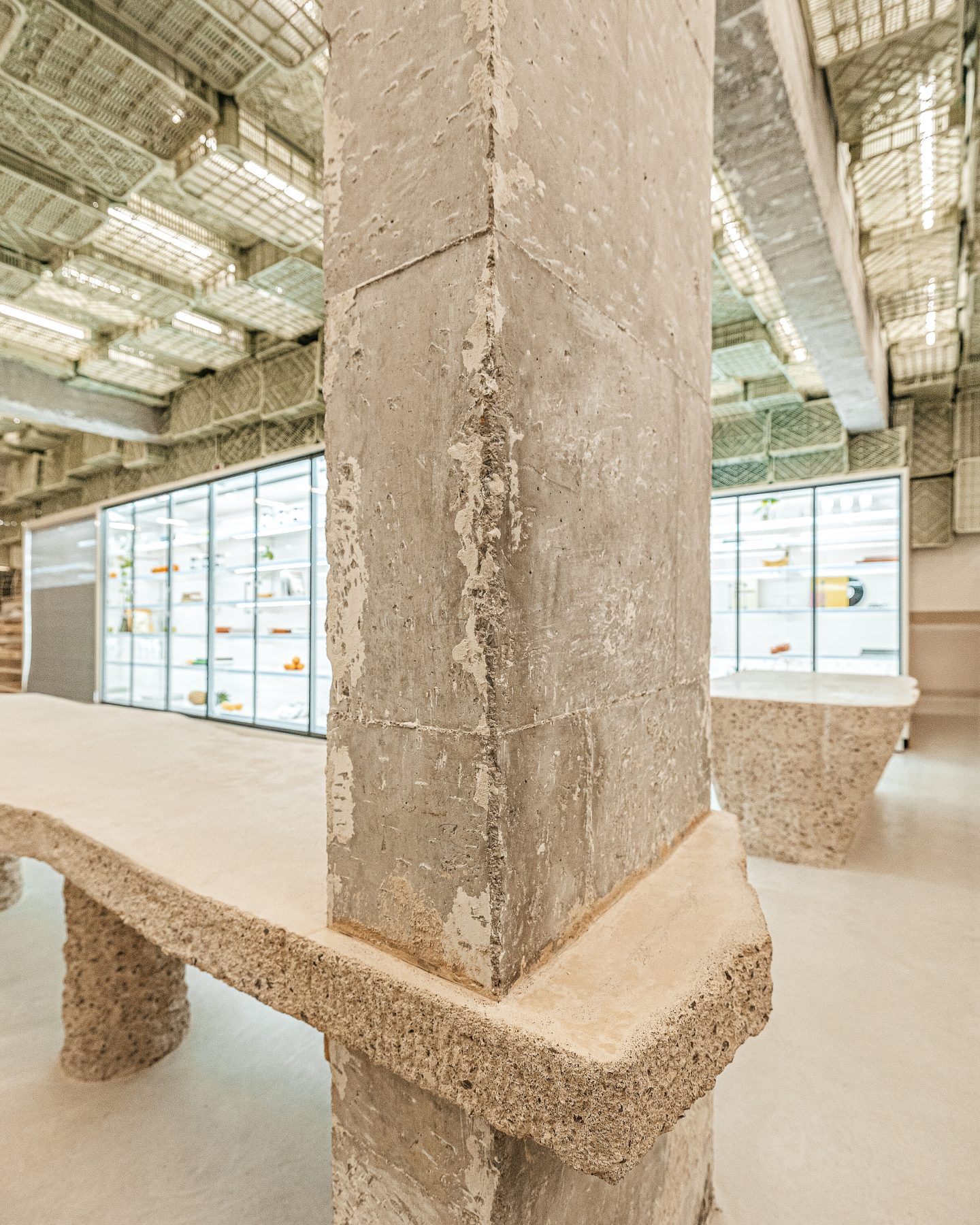 Archisearch Minimal Studio’s Plastic Box reinvents the supermarket through brutalism in Majorca, Spain