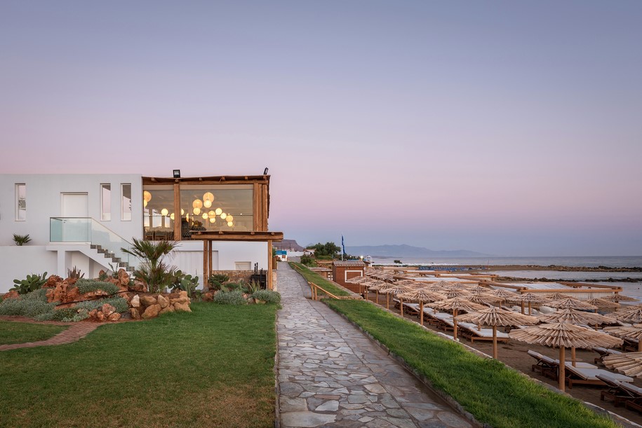 Archisearch Renovation & interior design of Mitsis Rinela Beach Resort & Spa by Elastic Architects