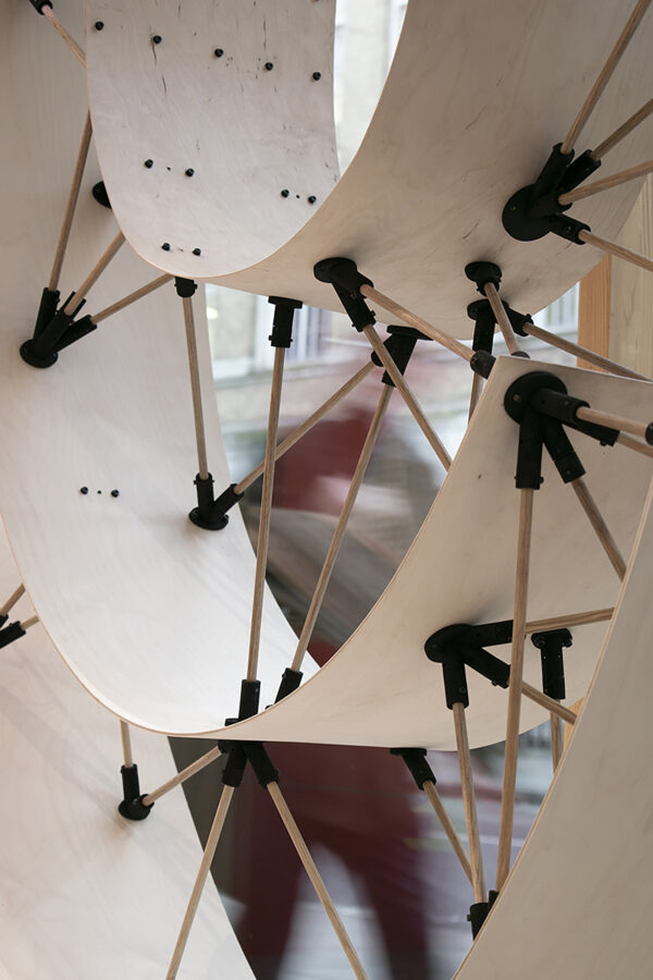 Archisearch - Bending active timber: the five symbiotic surfaces | Design Thesis by Sotiris Monachogios