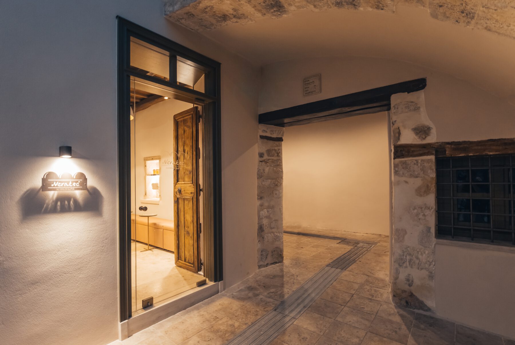 Archisearch NERATZÈ Hammam Suites 2.0 - Restoration and transformation of an Ottoman building by Chiara Armando in Rethymno, Crete.