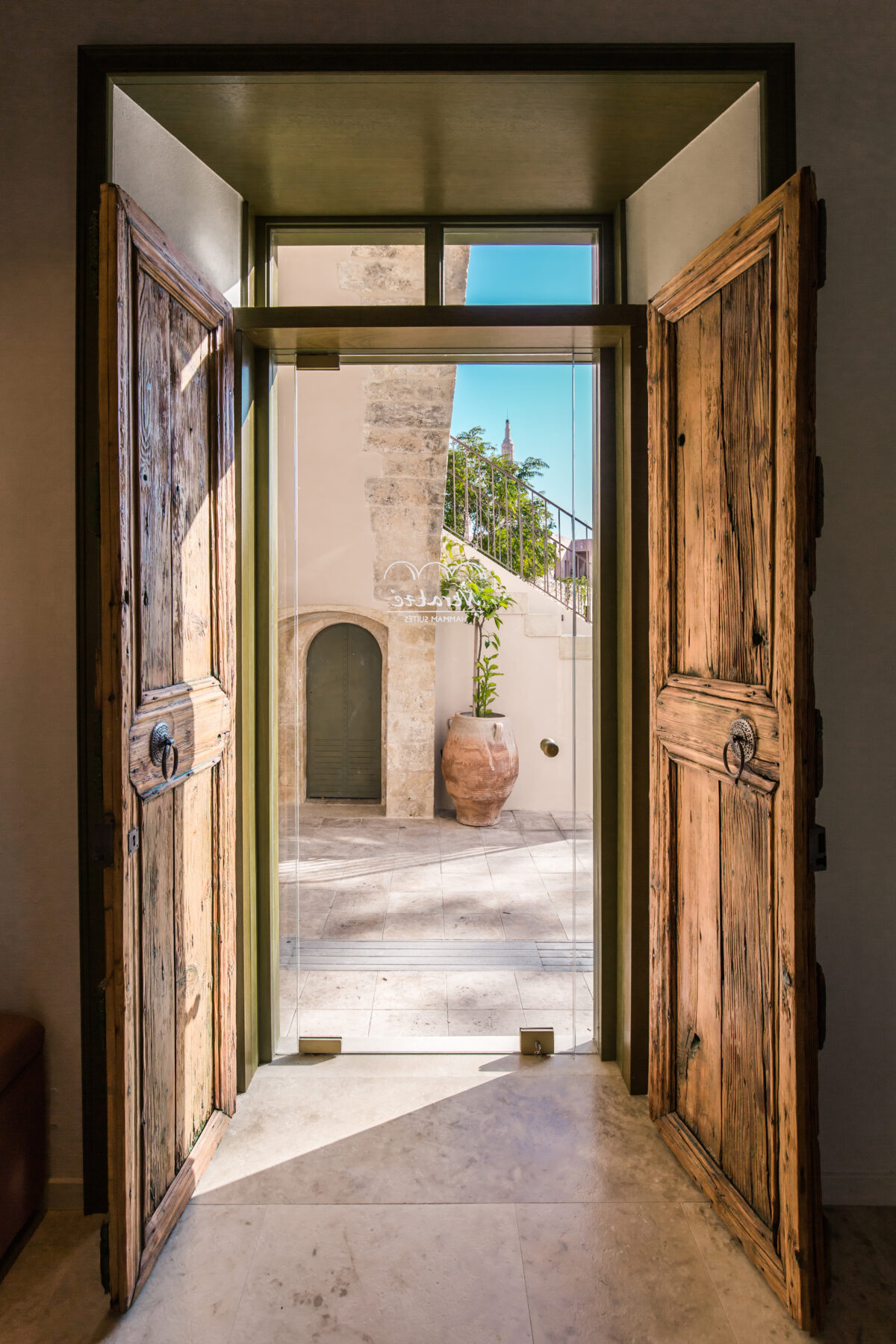 Archisearch NERATZÈ Hammam Suites 2.0 - Restoration and transformation of an Ottoman building by Chiara Armando in Rethymno, Crete.