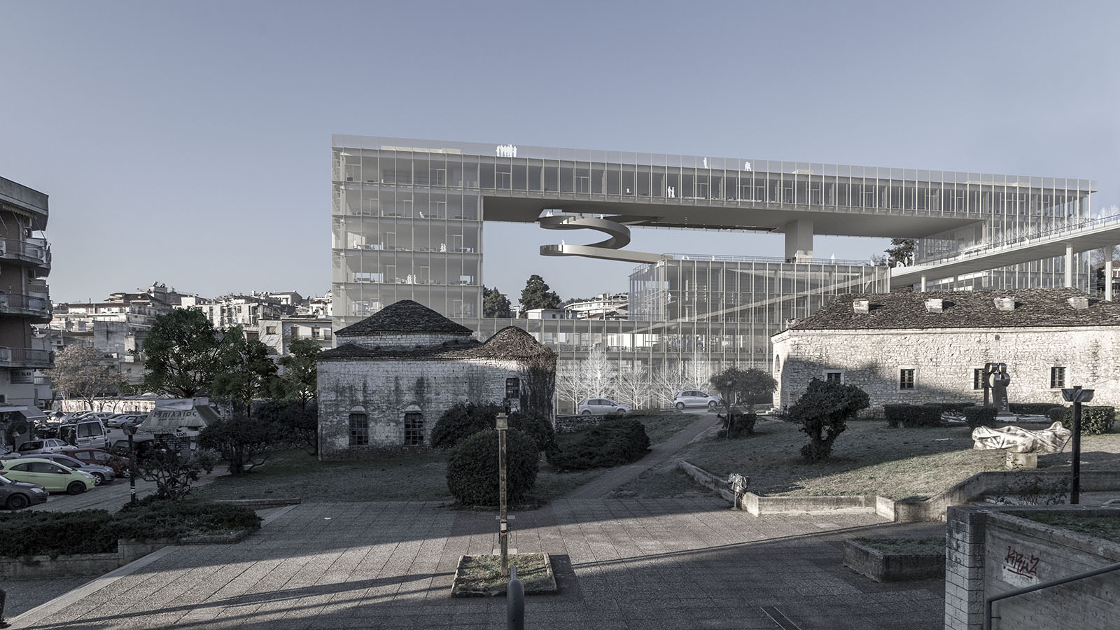 Archisearch The New City Hall of Ioannina | Diploma thesis by Athina Pappa, Stefanos Natsis