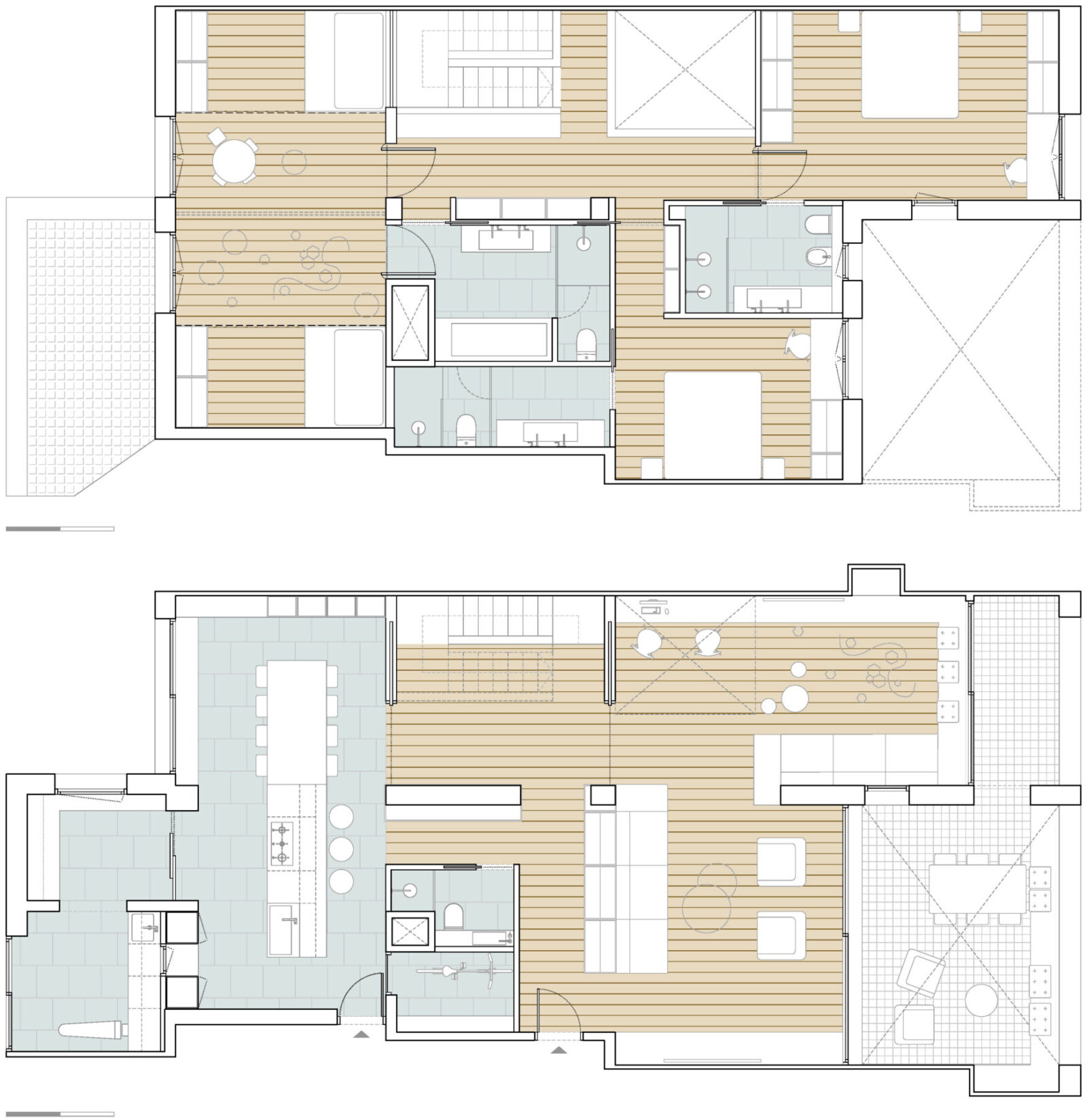 Archisearch ESCALES PARK, Duplex at Pedralbes, Barcelona | NOOK Architects