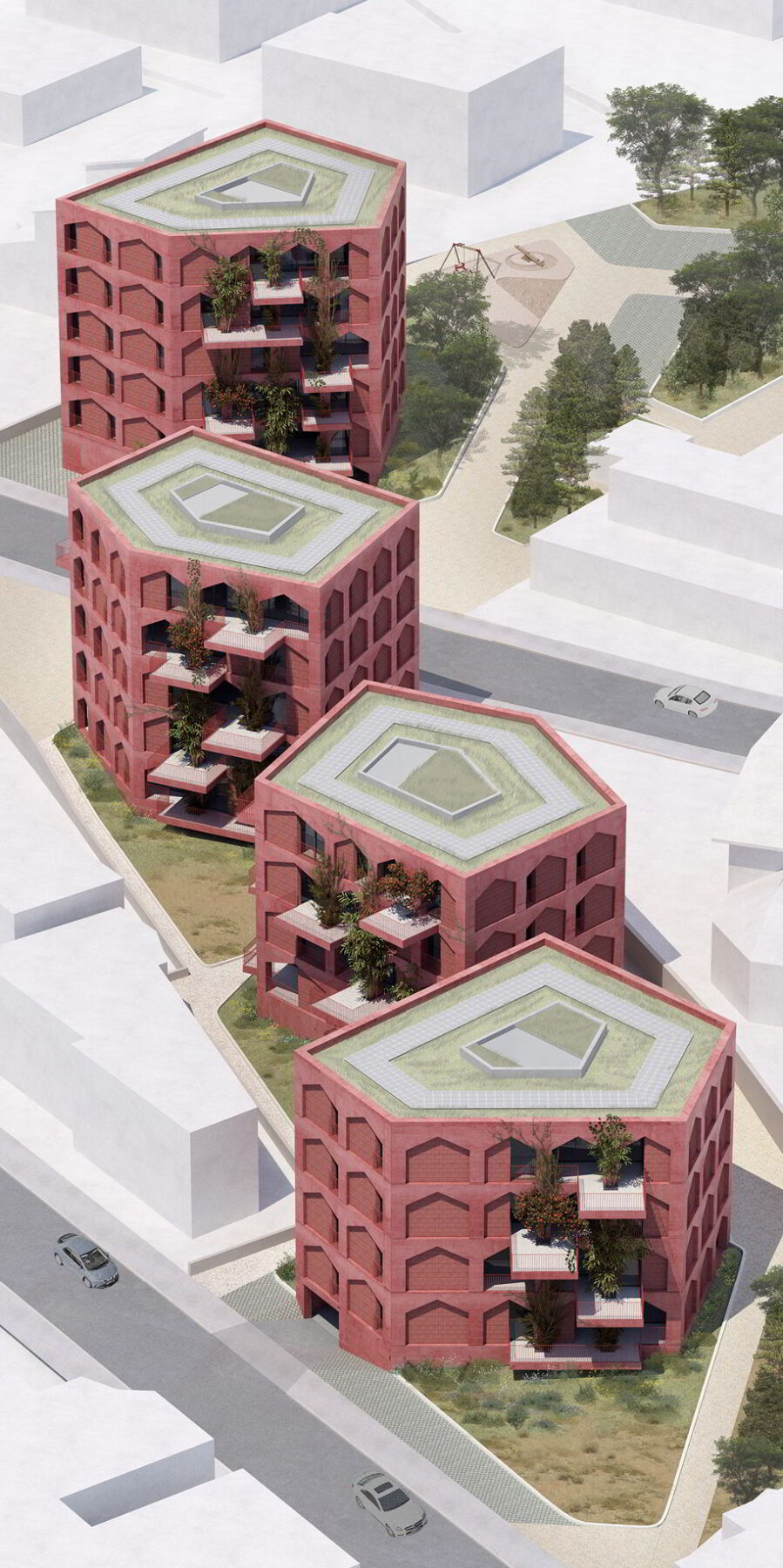 Archisearch Social Housing Complex in Larnaca - Honorable mention | Not a Number Architects