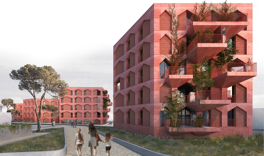 Archisearch Social Housing Complex in Larnaca - Honorable mention | Not a Number Architects