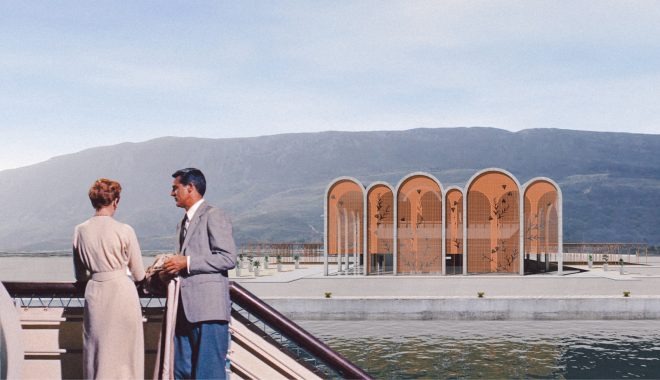 Archisearch - Object-e's proposal for the New Passenger Terminal in Souda, Crete receives Honorable Mention