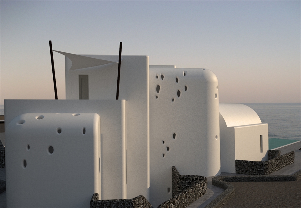 Archisearch - VOLCANO RESIDENCE / SUSTAINABLE HOUSE IN SANTORINI / PIERIS ARCHITECTS