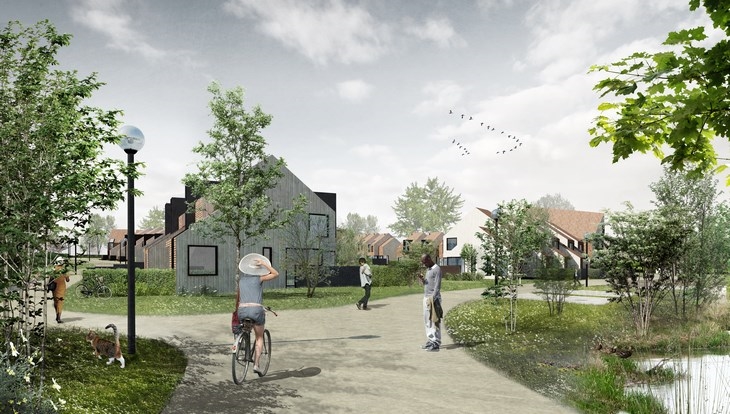 Archisearch - GOLDEN MEDE HOUSING WADDESDON / C.F. MØLLER ARCHITECTS