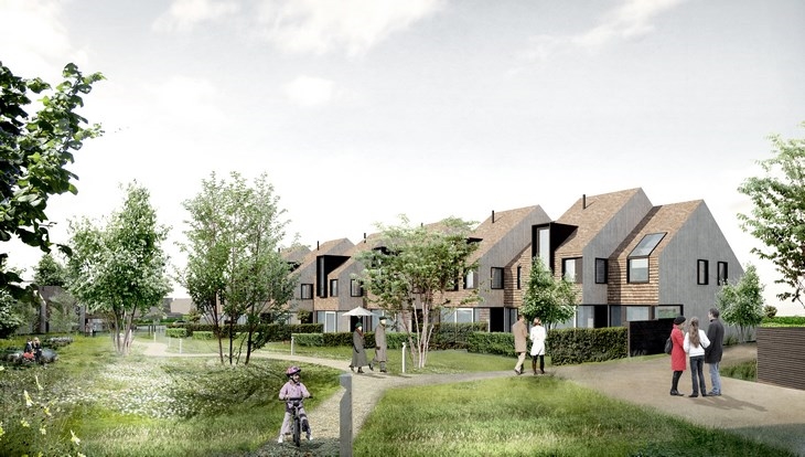 Archisearch - Golden Mede Housing Waddesdon / C.F. Møller Architects