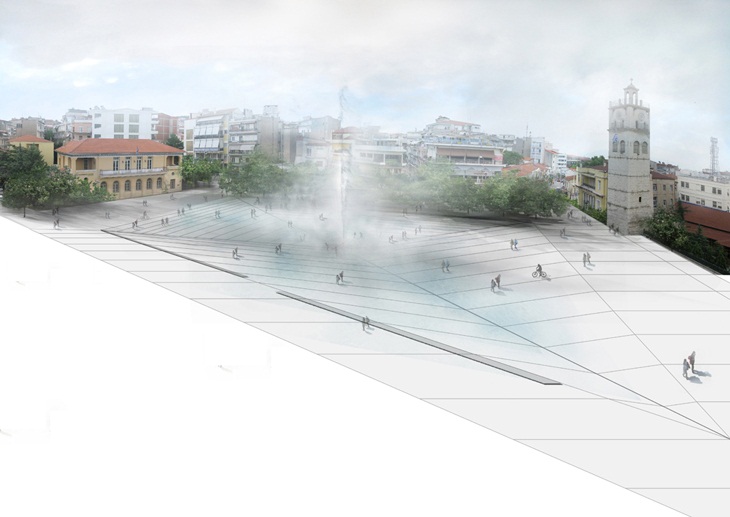 Archisearch - Ανάπλαση κεντρικής πλατείας Κοζάνης /Δ.Μωυσιάδης, Χ.Τσίτσικας / Αρχιτεκτονικός διαγωνισμός