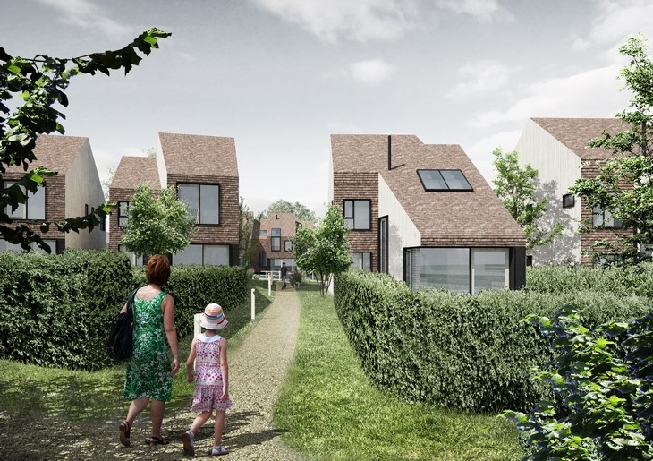 Archisearch - Golden Mede Housing Waddesdon / C.F. Møller Architects