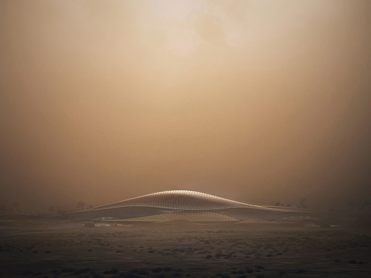 Archisearch BEE'AH HEADQUARTERS, SHARJAH, UAE / ZAHA HADID ARCHITECTS